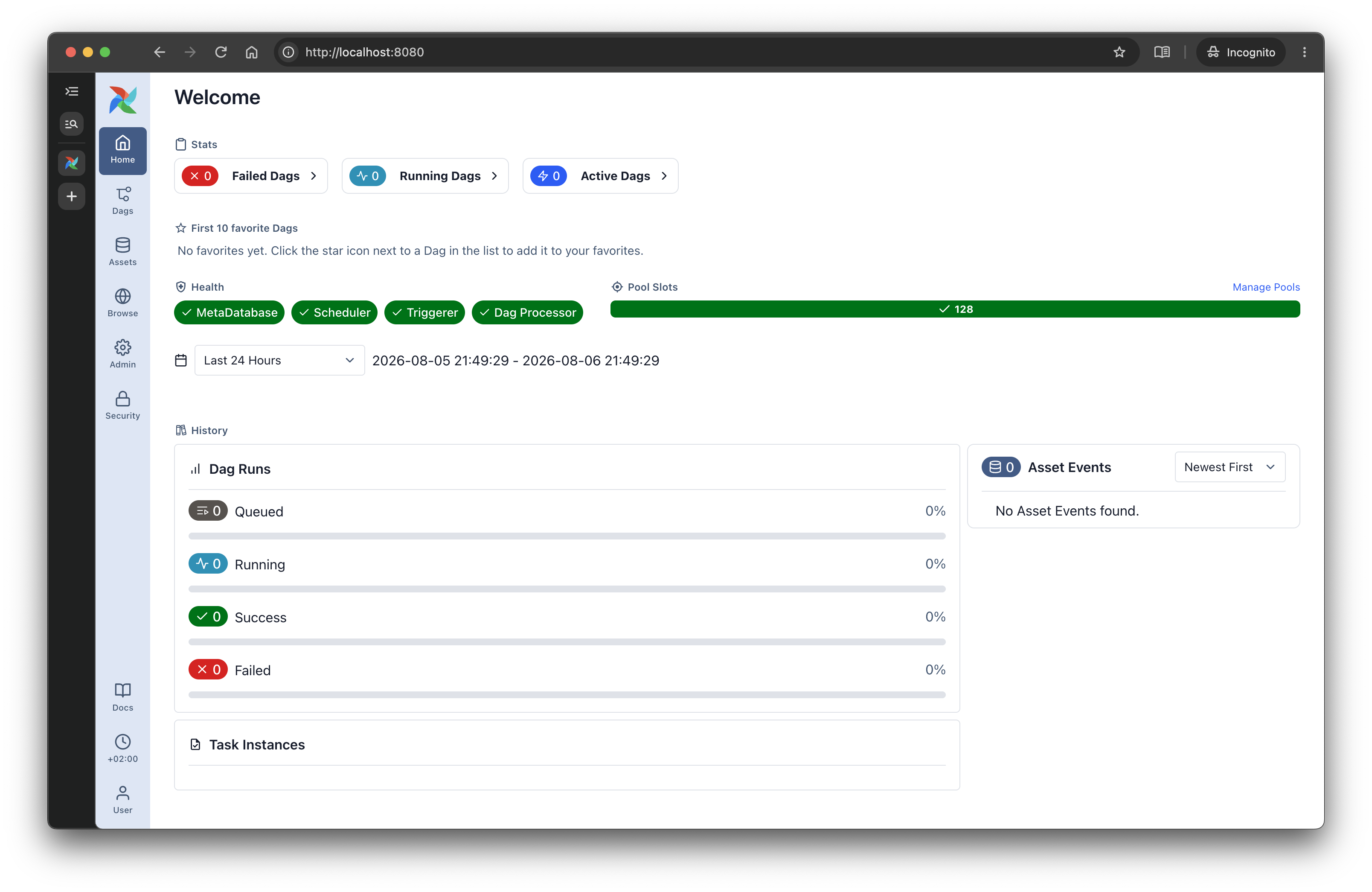 Airflow UI screenshot